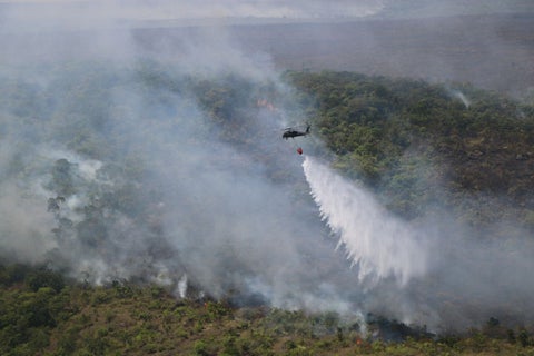 Incendio en La Macarena