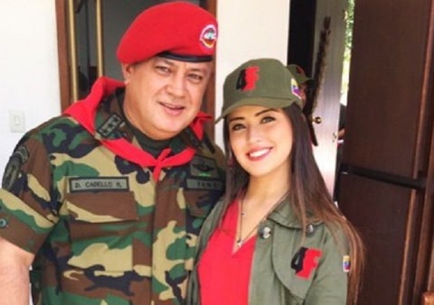 Diosdado y Daniela Cabello
