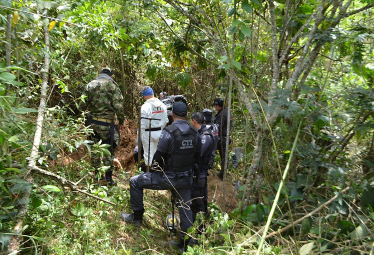 Fosa común. Imagen de referencia.