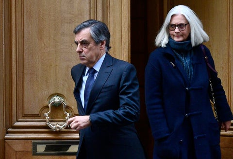 Francois Fillon y Penelope Fillon comparecerán ante la justicia francesa