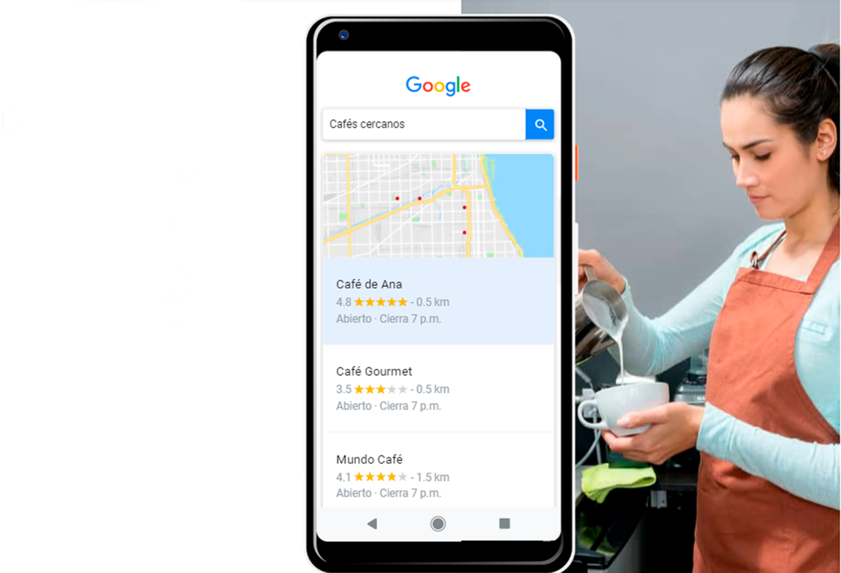 Google mi negocio ayuda a los comerciantes