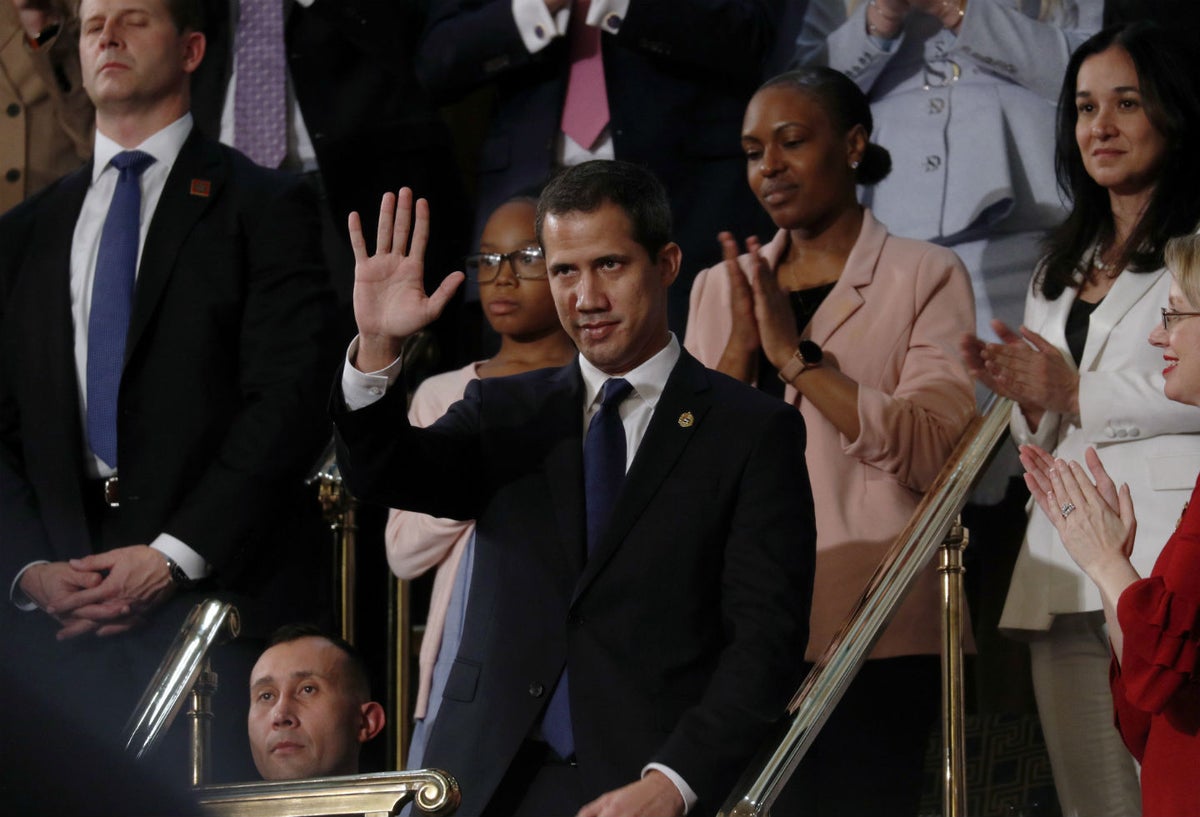 Juan Guaidó en el Congreso de EE.UU.