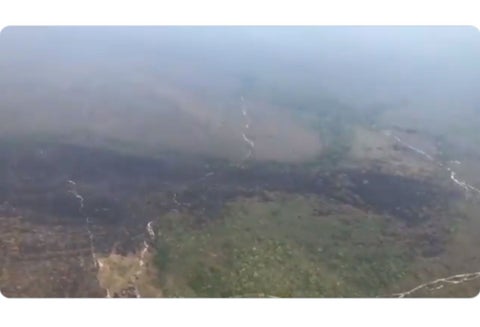 Incendio en La Macarena