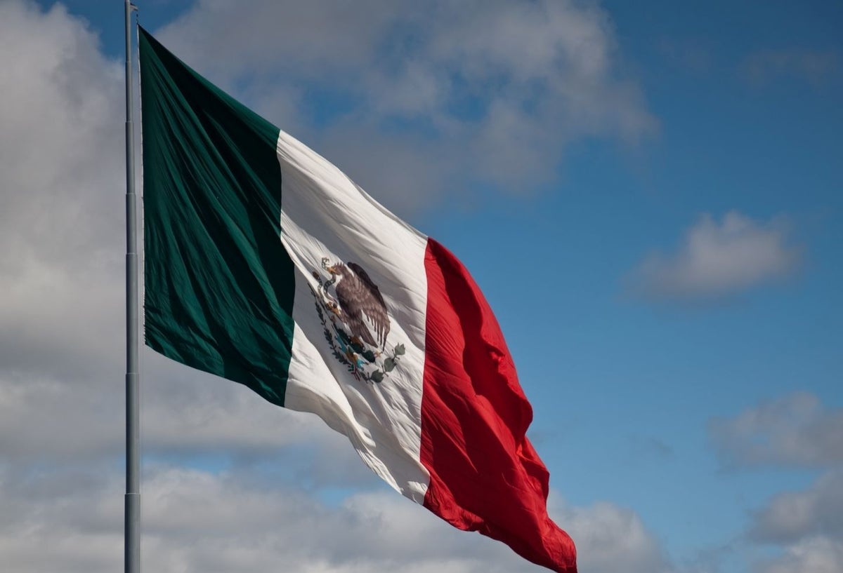 México bandera