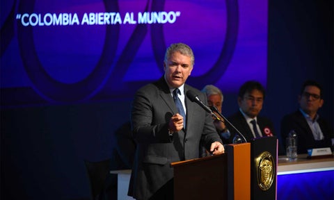 Presidente Iván Duque desde la Gran Vitrina Turistica de Anato 2020