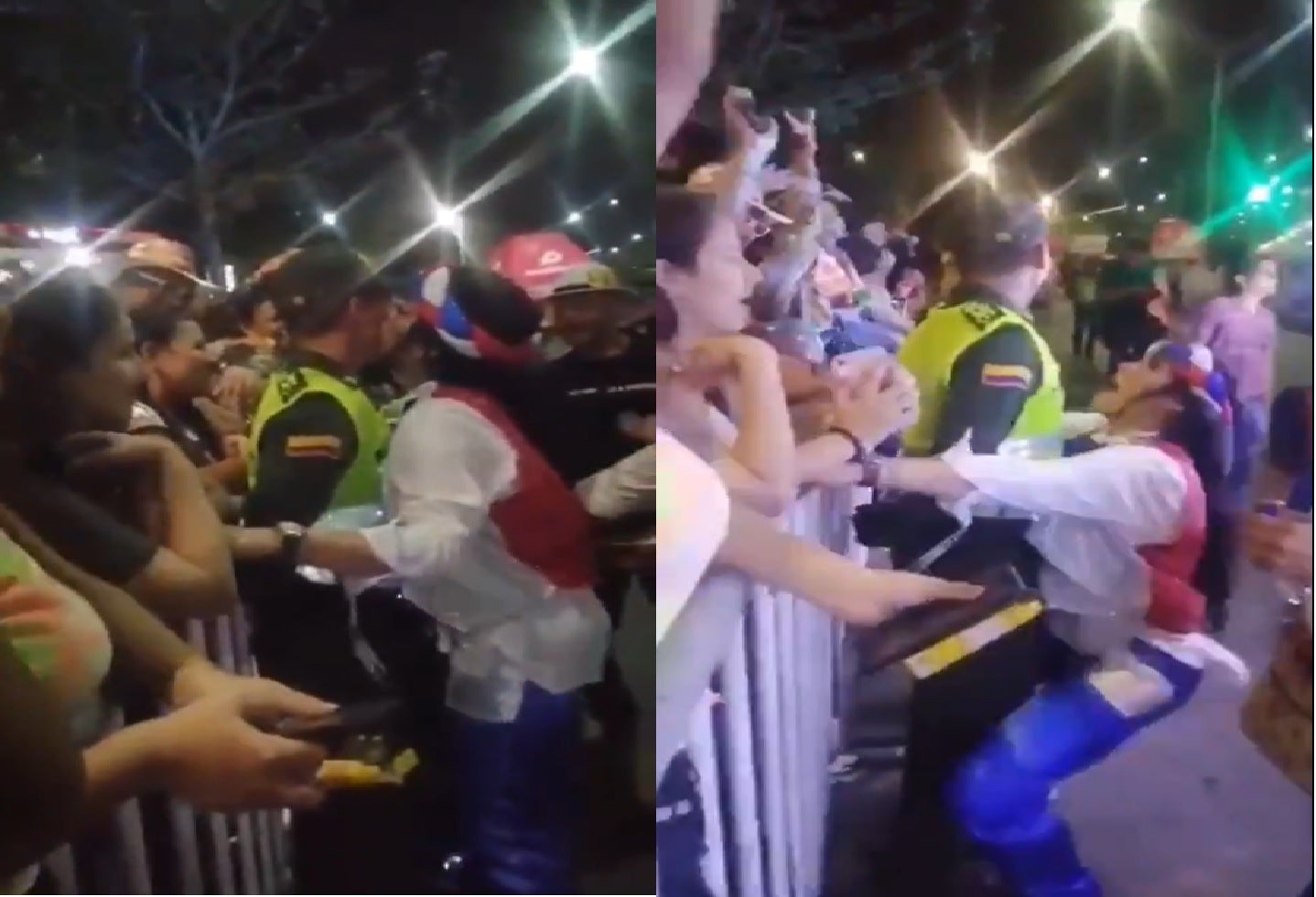 Policía fue manoseado en un carnaval