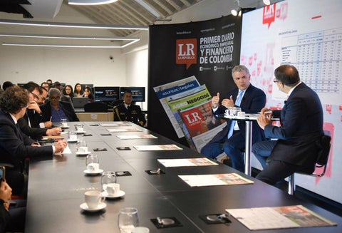 Iván Duque en La República