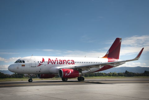 Avión de Avianca