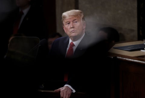 Donald Trump, presidente de EE.UU.