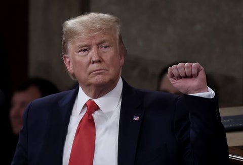 Donald Trump, absuelto del juicio político