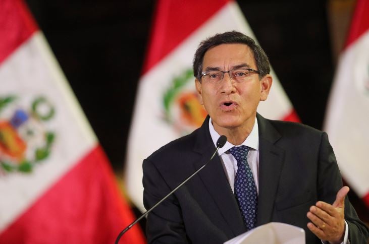 Martín Vizcarra, presidente del Perú
