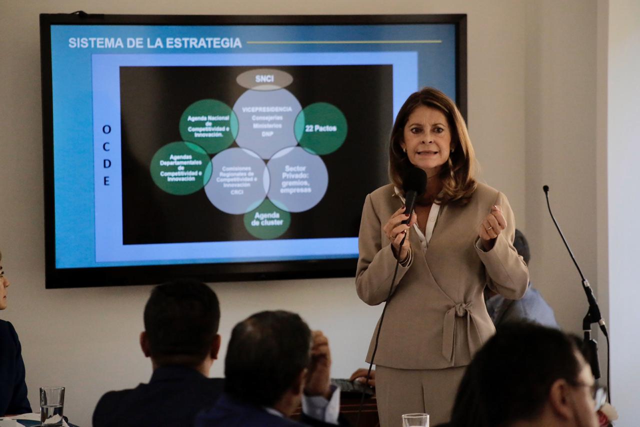 Vicepresidenta Marta Lucía Ramírez