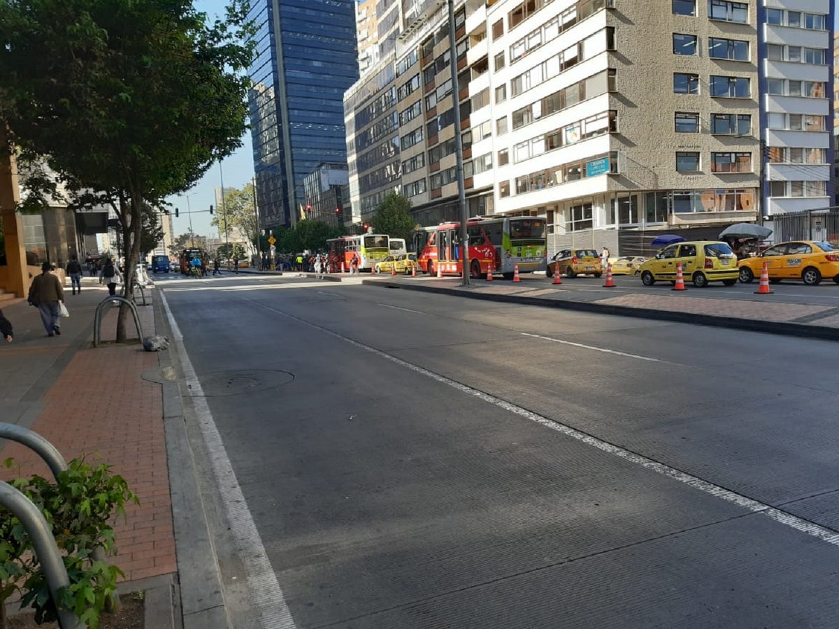 Día sin carro y sin moto en Bogotá