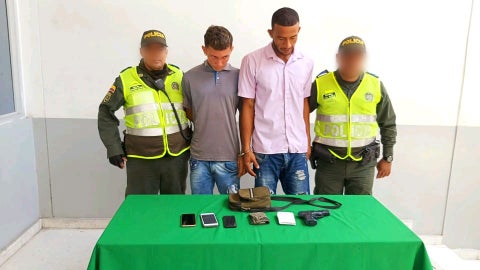 Tenían una pistola de juguete para robar.