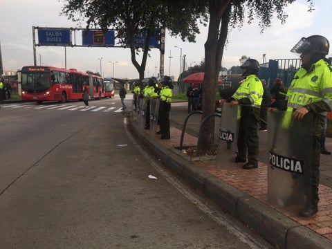 Bloqueo Transmilenio