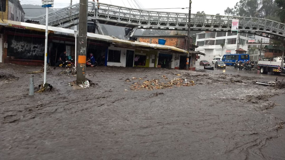 Lluvias en Bogotá