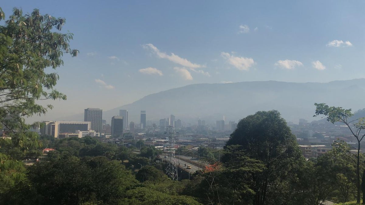 Calidad del aire en Medellín.