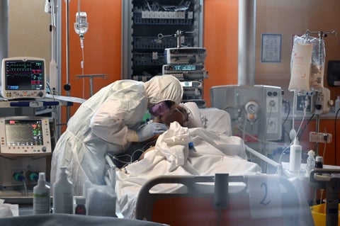 Coronavirus en hospital