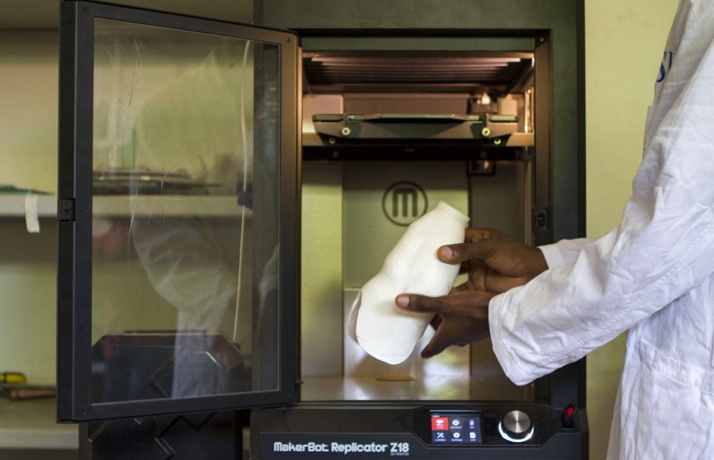 La impresión 3d permite crear materiales con más velocidad