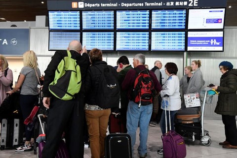 Aeropuerto en París