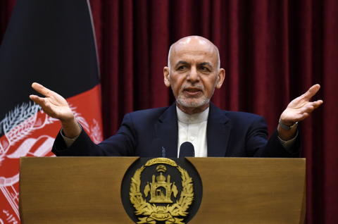 Presidente de Afganistán, Ashraf Ghani