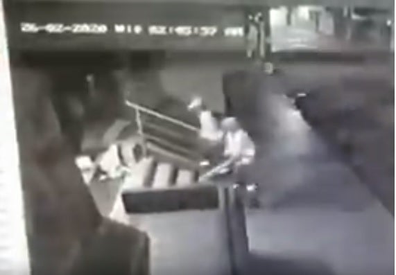 Agresión a habitante de calle