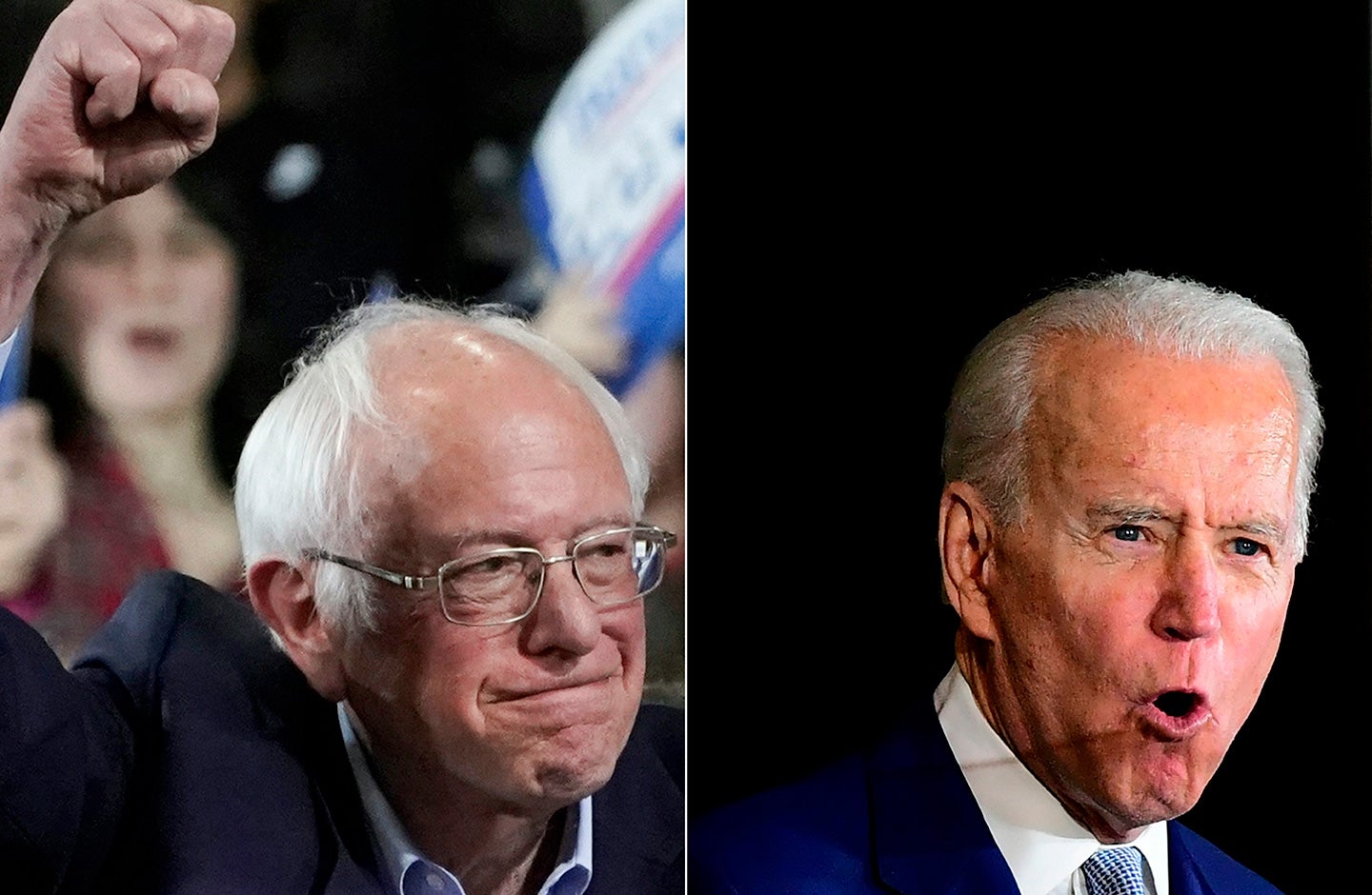 Bernie Sanders y Joe Biden compiten por la presidencia de EE.UU.