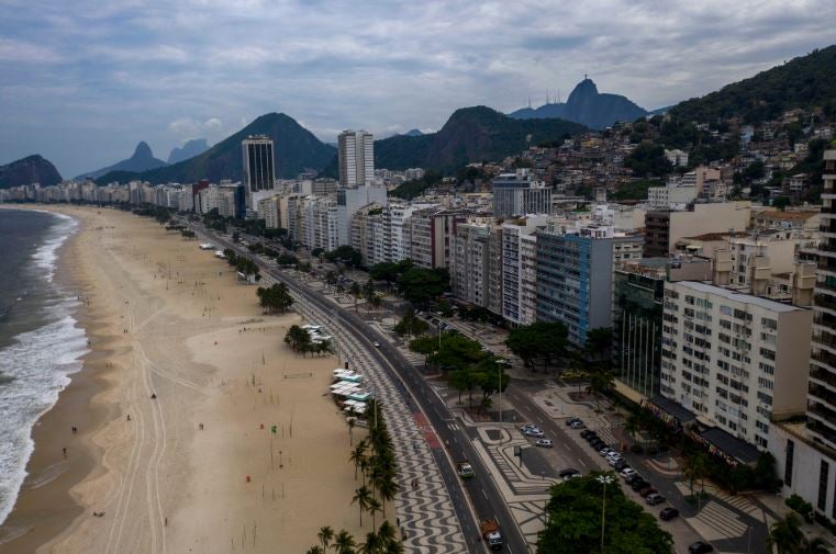 Playas de Río de Janeiro - coronavirus en Brasil