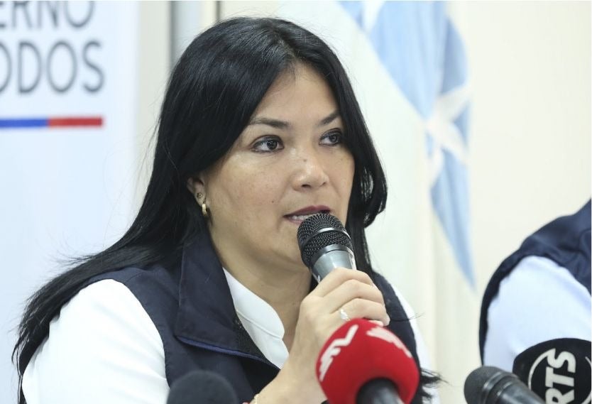 Catalina Andramuño, ministra de Salud de Ecuador