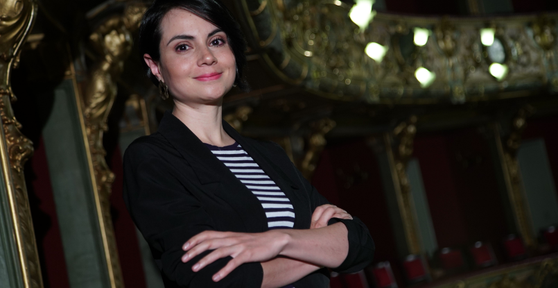 Claudia del Valle, directora del Teatro Colón