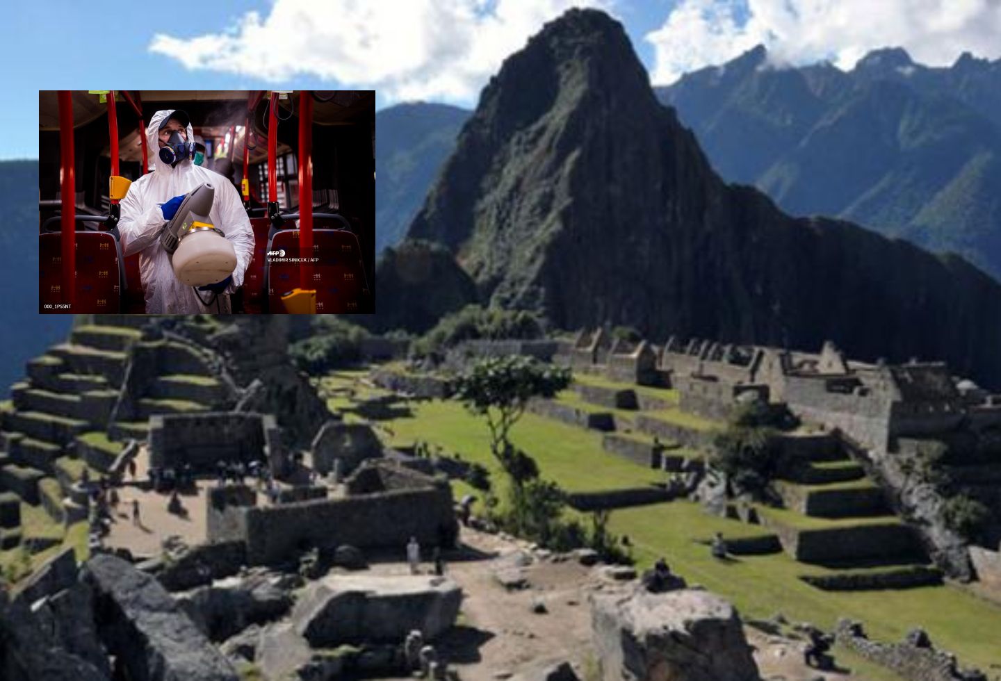 Coronavirus afectó el turismo en Perú.