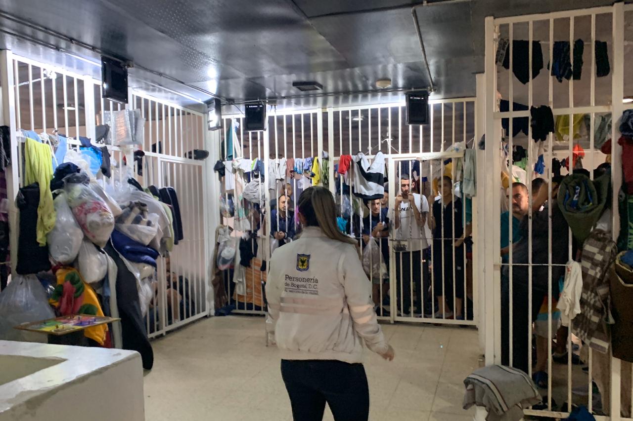 Estación de Policía en Bogotá