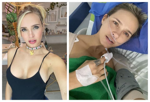 Elizabeth Loaiza se inyectó biopolímeros