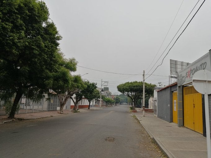 Gruesa Capa de Humo en la ciudad de Cúcuta
