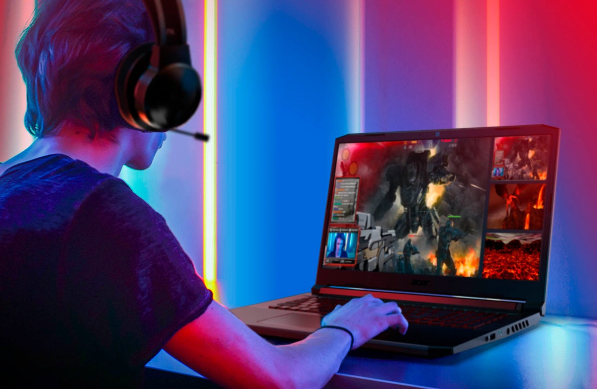 Gamer en su pc