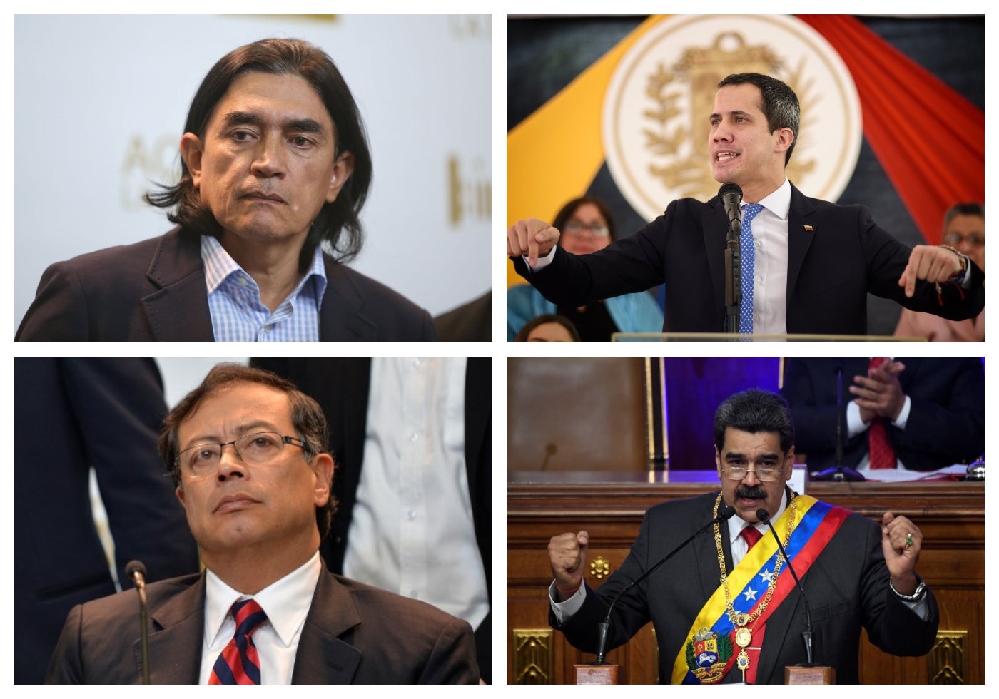 Gustavo Petro Nicolás Maduro