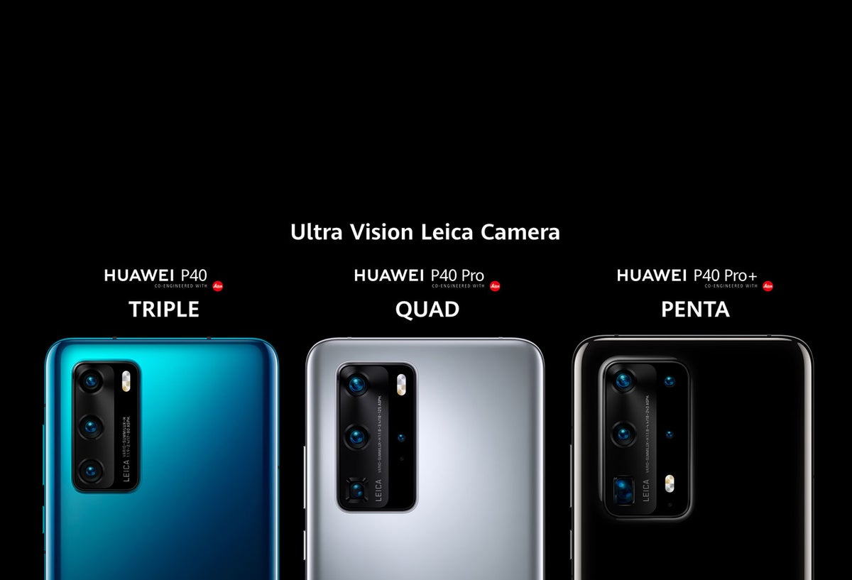 Huawei presentó su línea P40