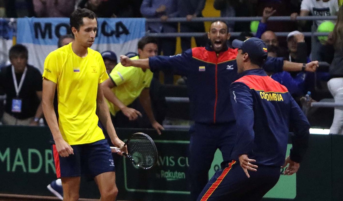 Copa Davis, Colombia vs Argentina