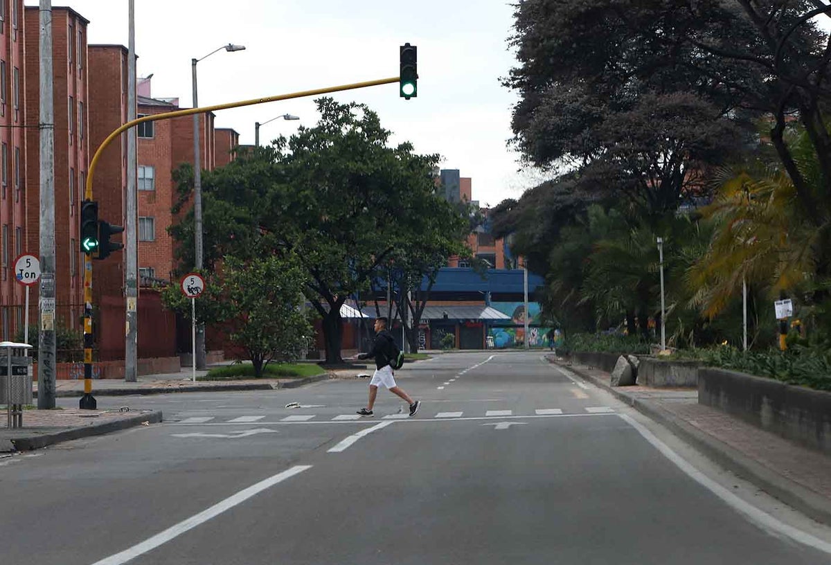 Aislamiento preventivo en Bogotá