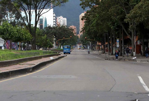 Aislamiento preventivo en Bogotá