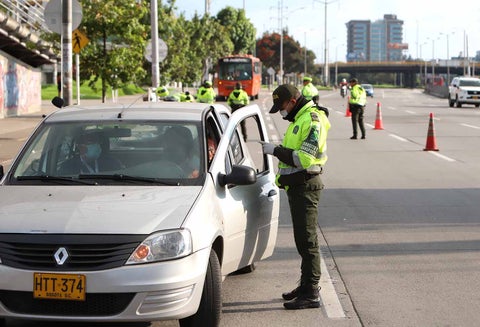 Aislamiento preventivo en Bogotá