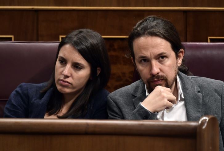Irene Montero y Pablo Iglesias
