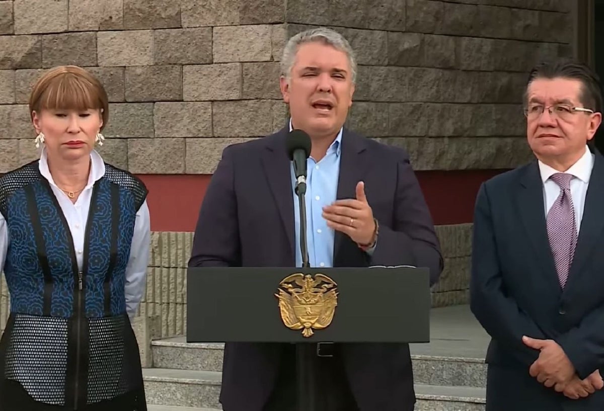 Iván Duque habla sobre el primer caso de coronavirus en Colombia