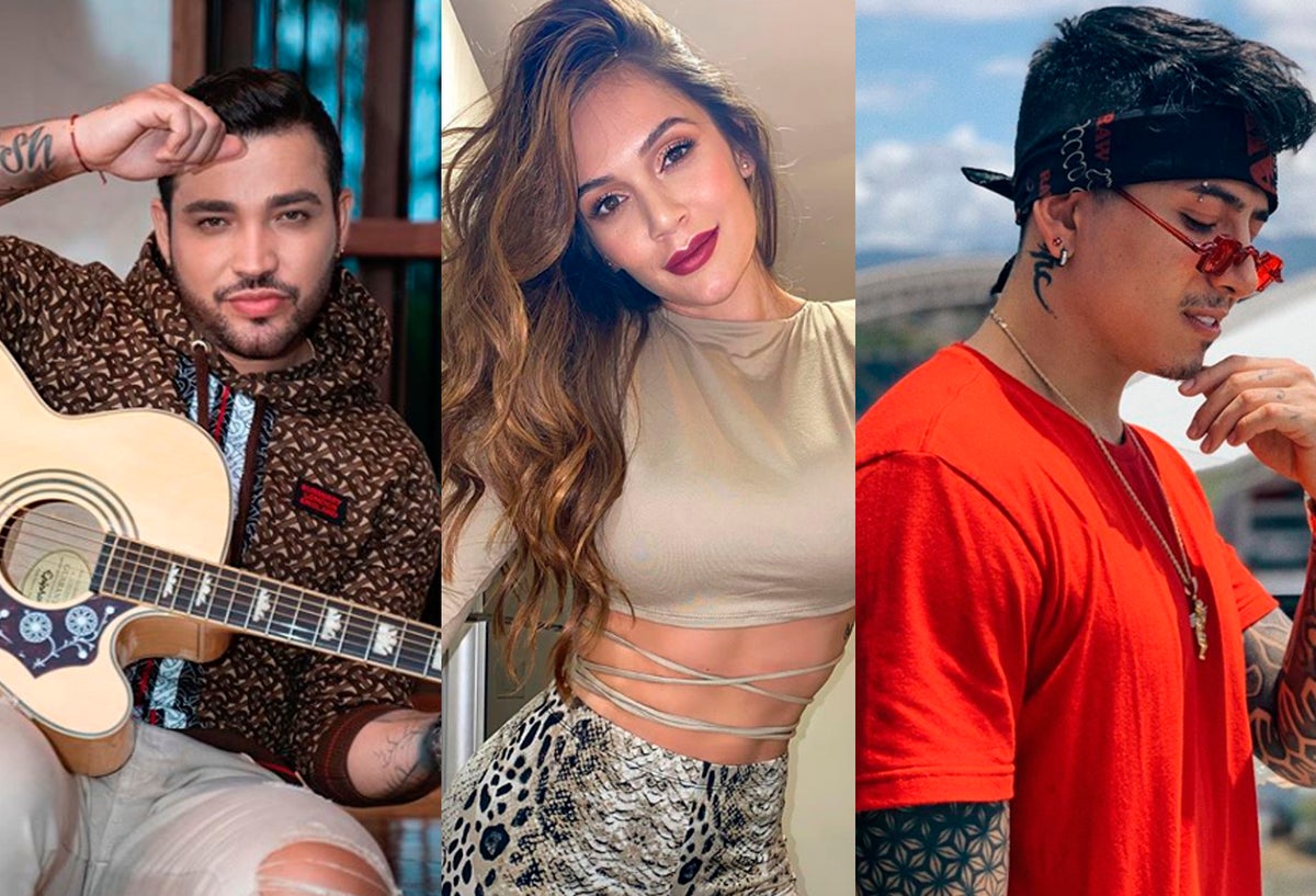 Jessi Uribe, Lina Tejeiro, Andy Rivera