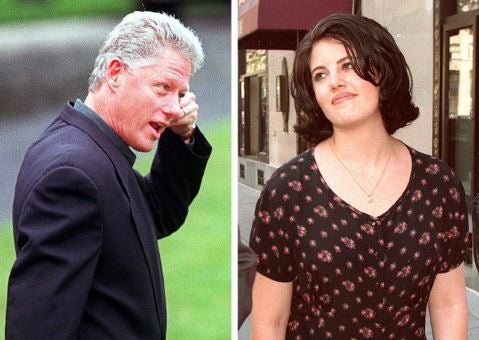 Bill Clinton y Monica Lewinski