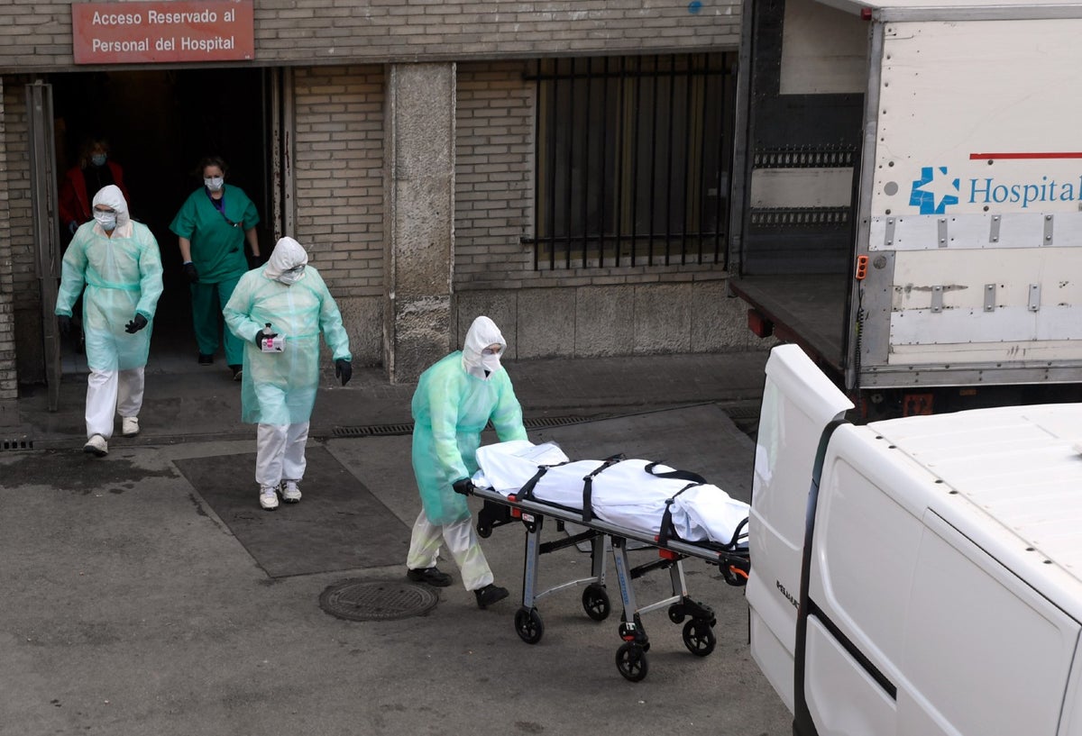 Muertos por coronavirus