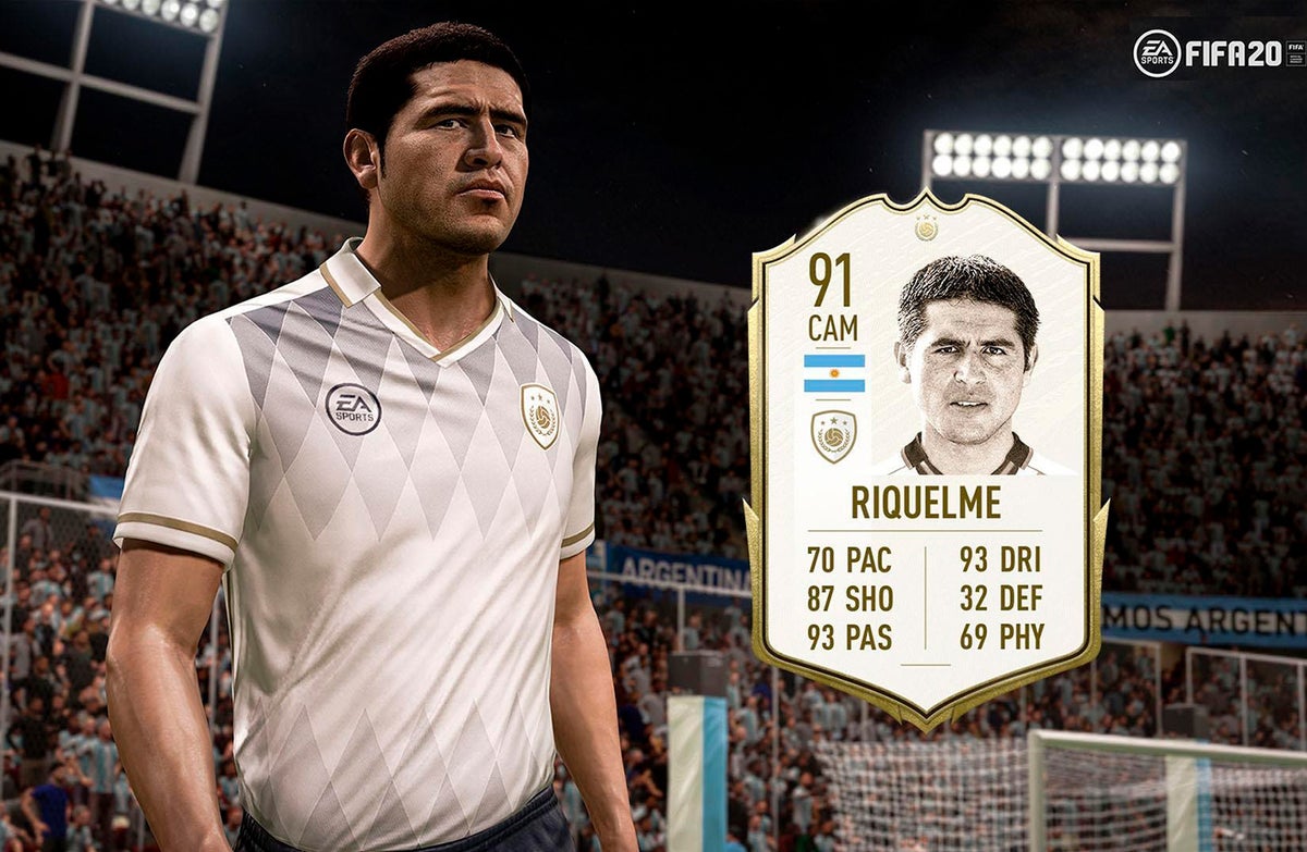 Juan Román Riquelme en FIFA 20