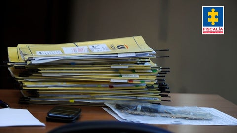 Documentos de la Fiscalía