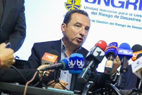 Secretario de Saluid de Bogotá, Alejandro Gómez