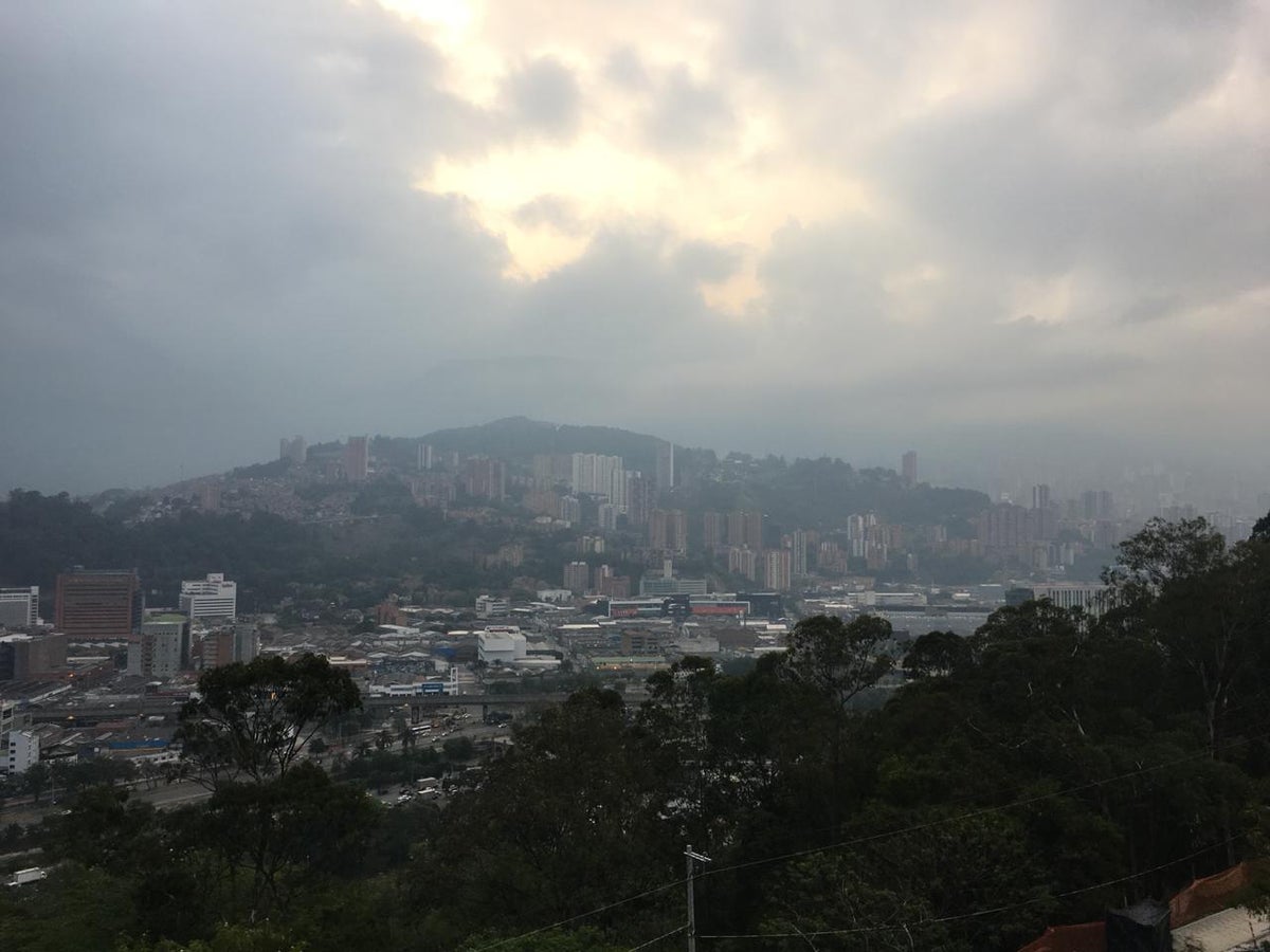 Panorámica de Medellín.